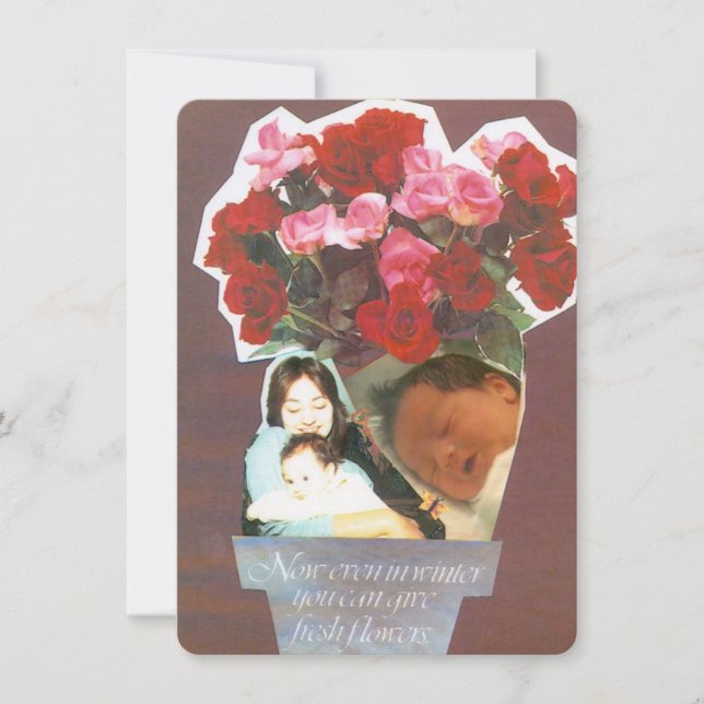 Créez votre propre Faire-part de naissance (Devant)