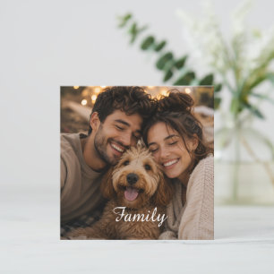 Créez votre propre famille personnalisée