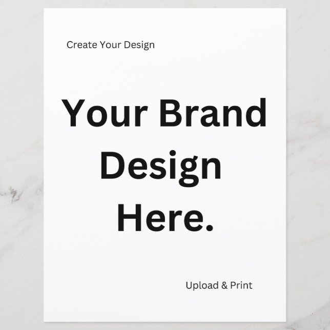 Créez votre propre feuille de papier de conception (Devant)