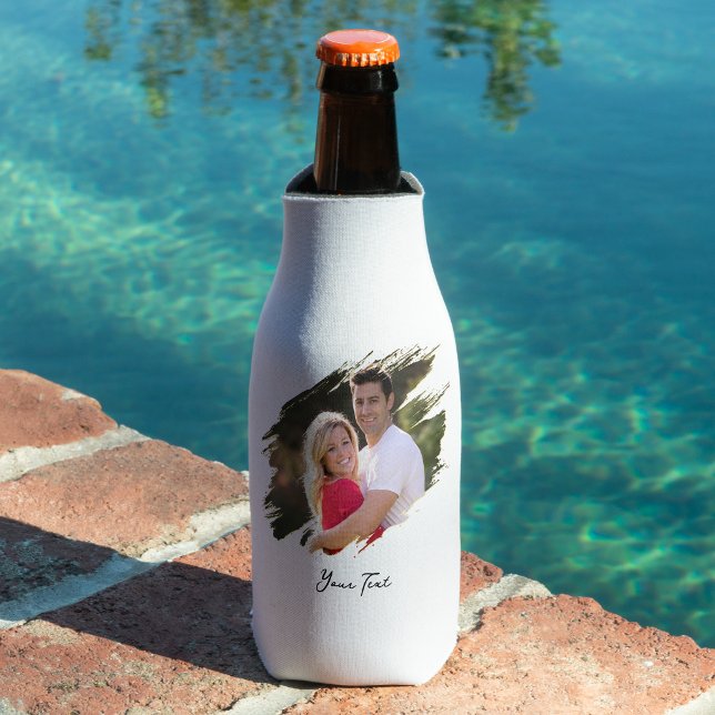 Créez votre propre glacière de bouteille à texte p (Create Your Own Custom Photo Text Bottle Cooler)