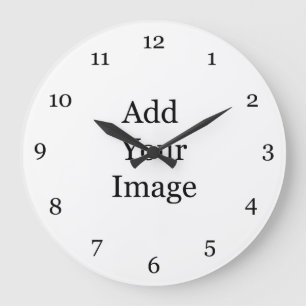 Créez votre propre horloge murale à image.