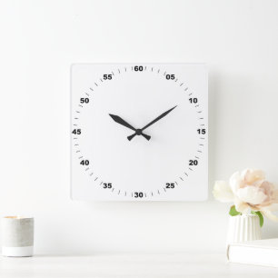 Créez Votre Propre Horloge Murale Cadre Blanc Rond