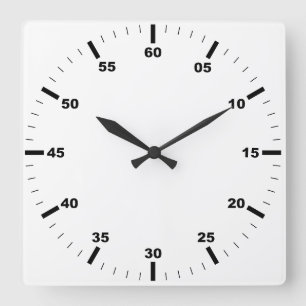 Créez Votre Propre Horloge Murale Cadre Blanc Rond