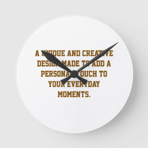 Créez Votre Propre Horloge Murale de 8"