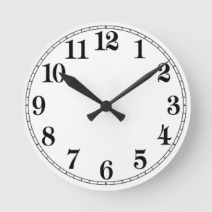 Créez votre propre horloge murale de 8 pouces Pers