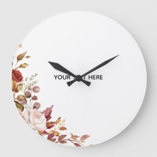 Créez Votre Propre Horloge Murale Florale