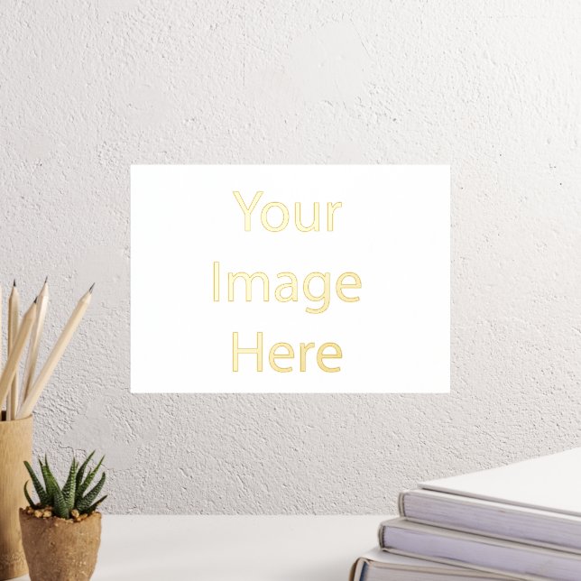 Impression avec dorure, Taille: 7" x 5", Couleur de la dorure: Or, effet matifiant: Aucun (In situ (Bureau 3))