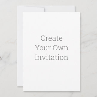 Créez votre propre invitation