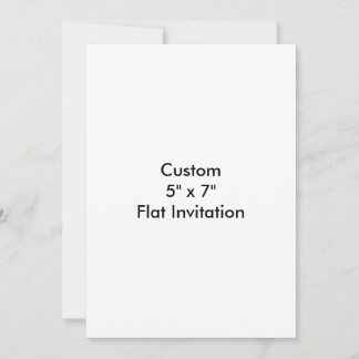 Créez Votre Propre Invitation 5" x 7"