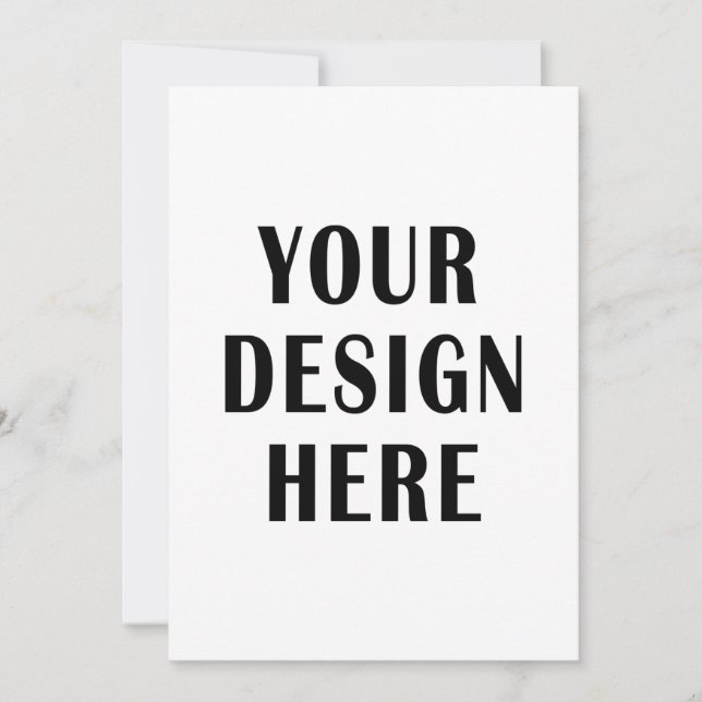 Créez votre propre invitation 5x7 (Devant)