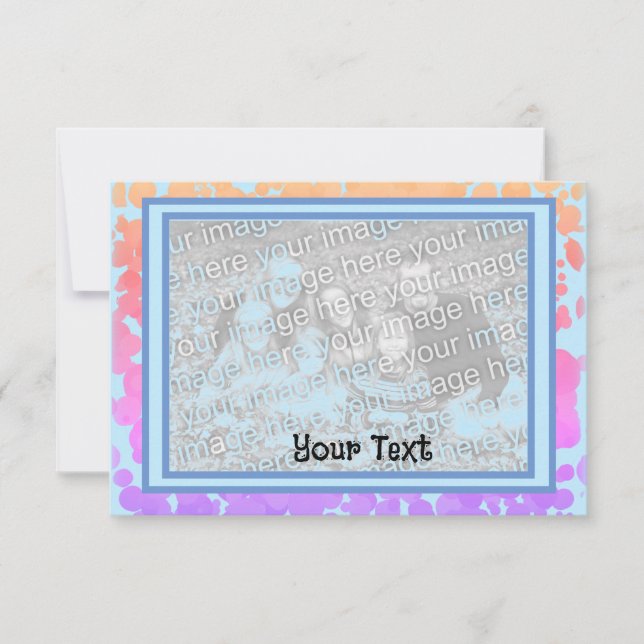 Créez votre propre invitation anniversaire de enfa (Devant)