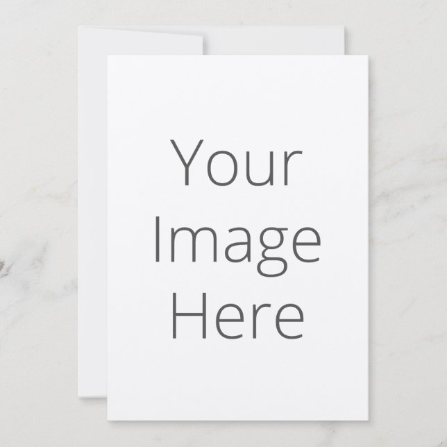 Créez votre propre invitation Artisan Felt Ecru 5" (Devant)