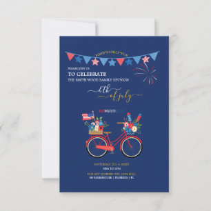 Créez votre propre invitation au 14 juillet 3,5" x
