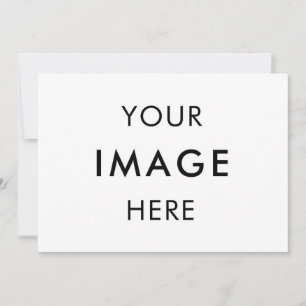 Créez votre propre Invitation noir&blanc 5" x 7