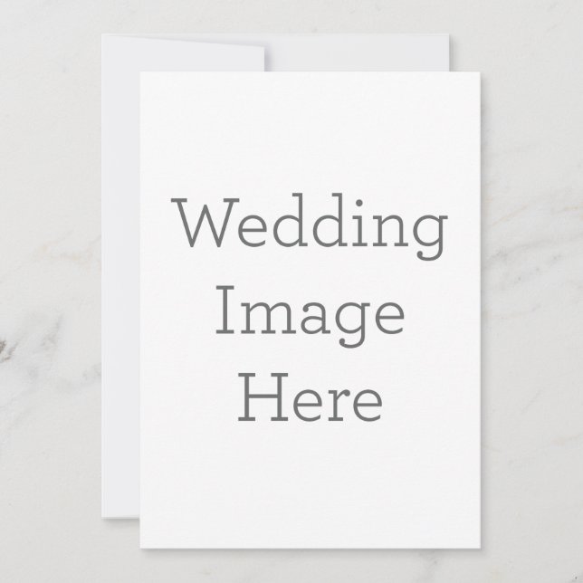 Créez votre propre invitation photo Mariage (Devant)