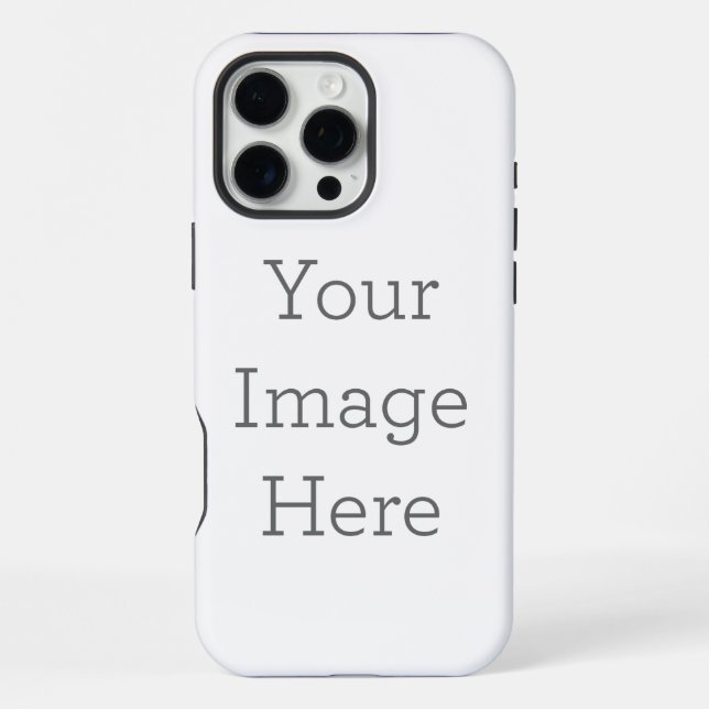 iPhone 16 Pro Max Tough Case, Brillante (Verso)