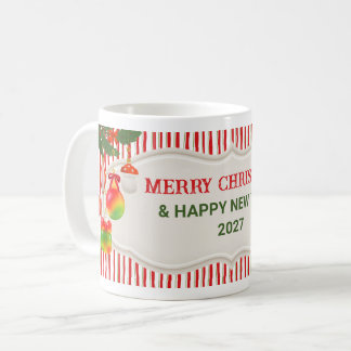 Créez Votre Propre Joyeux Noël 2027 Tasse à Café