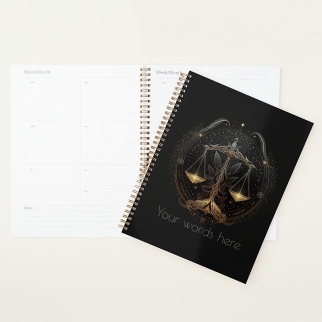 Créez Votre Propre Libra Zodiaque d'Astrologie Mys (Devant avec enveloppe)