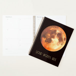 Créez Votre Propre Lune Orange Mystique