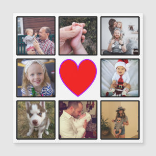 Créez votre propre Magnet de collage photo personn