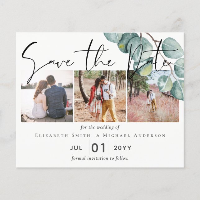 Créez votre propre Mariage de verdure Eucalyptus p (Devant)