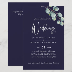 Créez votre propre Mariage Eucalyptus de marée bla