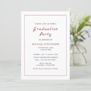 Créez votre propre Modèle d'invitation de diplôme