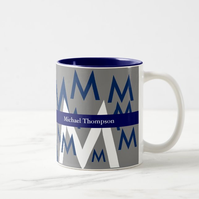 créez votre propre monogramme de mug (Droit)