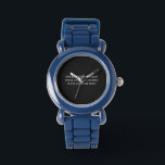Créez votre propre montre personnalisée<br><div class="desc">Customisez ce produit en ajoutant vos propres images et texte et en choisissant vos polices et couleurs préférées. Visitez Aviary Art sur Zazzle pour voir toute notre collection de produits faciles à personnaliser et de haute qualité!</div>