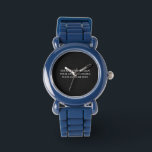 Créez votre propre montre personnalisée<br><div class="desc">Customisez ce produit en ajoutant vos propres images et texte et en choisissant vos polices et couleurs préférées. Visitez Aviary Art sur Zazzle pour voir toute notre collection de produits faciles à personnaliser et de haute qualité!</div>
