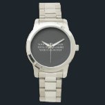 Créez votre propre montre personnalisée<br><div class="desc">Customisez ce produit en ajoutant vos propres images et texte et en choisissant vos polices et couleurs préférées. Visitez Aviary Art sur Zazzle pour voir toute notre collection de produits faciles à personnaliser et de haute qualité!</div>