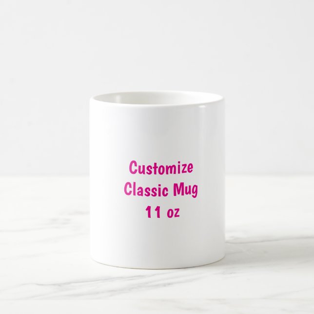 Créez Votre Propre Mug à Café de 11oz (Centre)