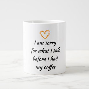Créez votre propre Mug amusant manuscrit personnal