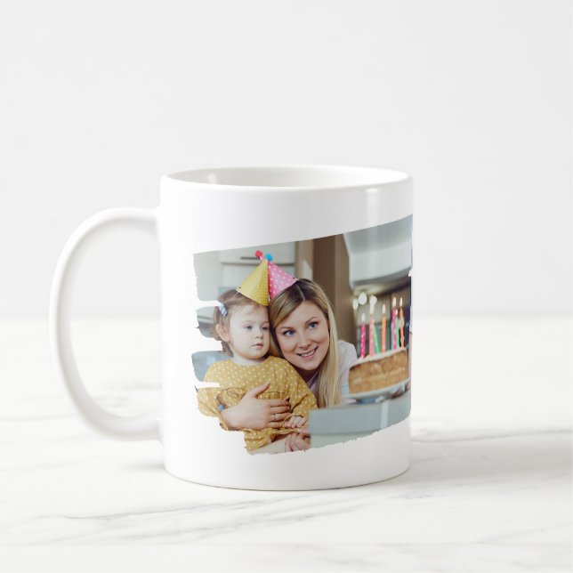 Créez Votre Propre Mug avec Deux Photos Instagram (Gauche)