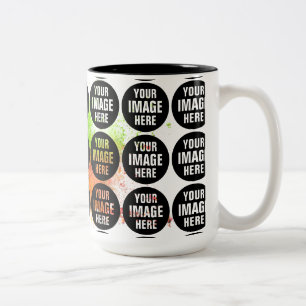 Créez Votre Propre Mug Café 15oz Deux Tons