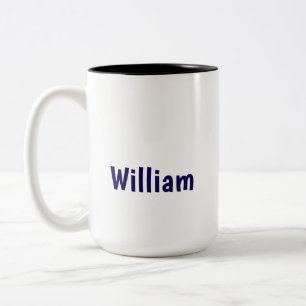 Créez Votre Propre Mug de Café 15oz Deux Tons