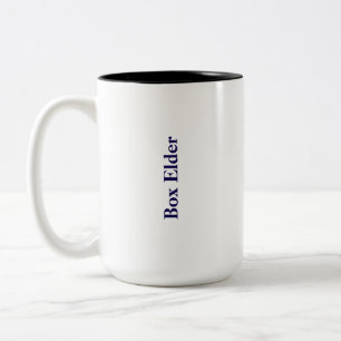 Créez Votre Propre Mug de Café Bicolore 15oz