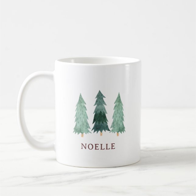 Créez Votre Propre Mug de Noël Personnalisé (Gauche)