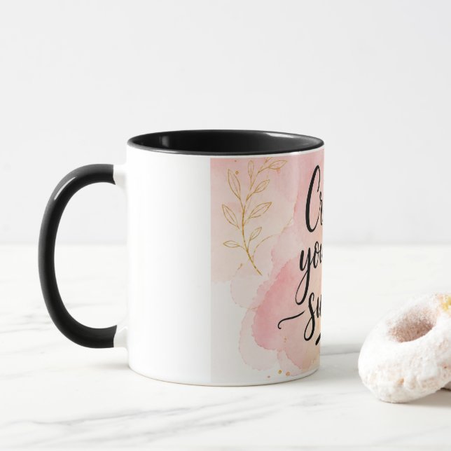 Créez votre propre mug soleil (Avec donut)