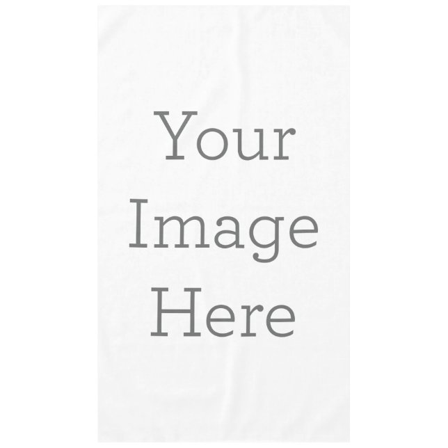 Nappe personnalisée 152 cm x 264 en Coton (Devant)