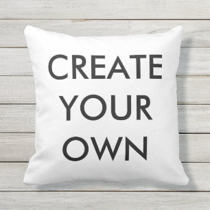 Créez votre propre oreiller extérieur de 16 po x 1