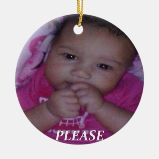 Créez votre propre ornement en céramique (Devant)