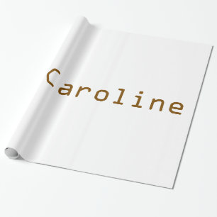 Créez votre propre papier cadeau brillant 76 x 152