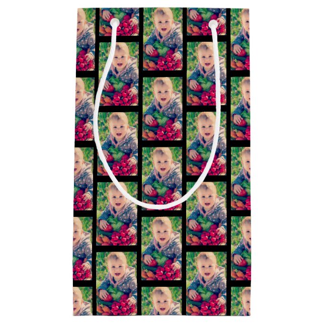 Créez votre propre petit sac cadeau photo (Devant)