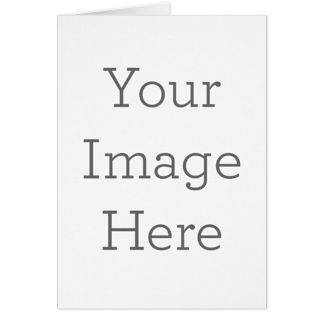 Carte double Petite ( 10,2 cm x 14,2 cm) (Devant)