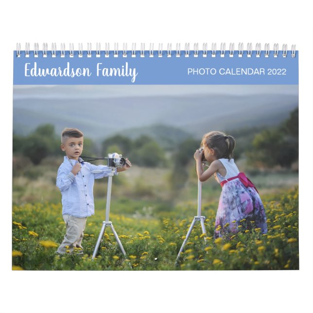Créez votre propre photo de famille calendrier ann (Protection)