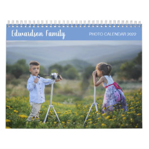 Créez votre propre photo de famille calendrier ann