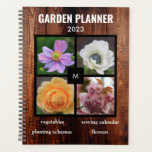 Créez votre propre photo de jardin rustique<br><div class="desc">Créez votre propre planificateur photo de jardin rustique. Vous pouvez le personnaliser et ajouter vos propres photos à l'avant,  ajouter votre monogramme,  texte et année.</div>