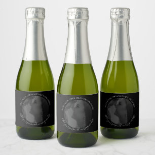 Créez votre propre photo Mini Étiquette de vin mou