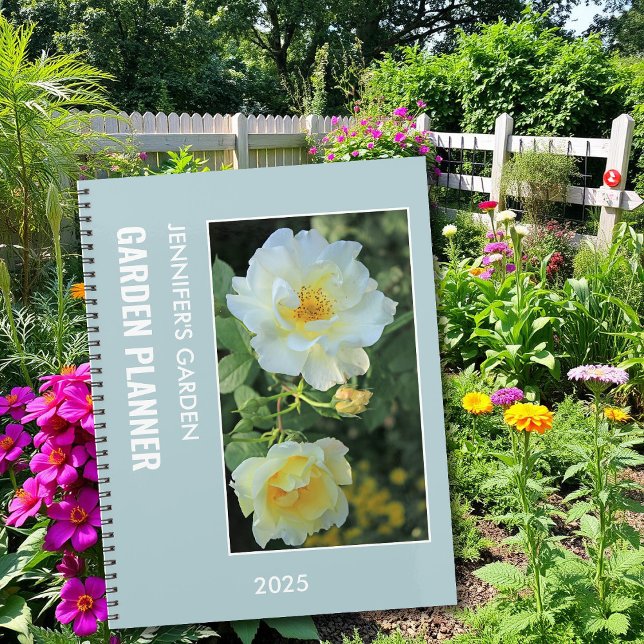 Créez votre propre plan photo de jardin personnel (Create your own personal garden photo planner. For all your garden jobs, sowing schemes.)